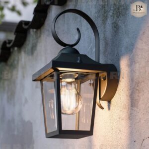 Buzzard myGarden - Black Outdoor Wall Lamp