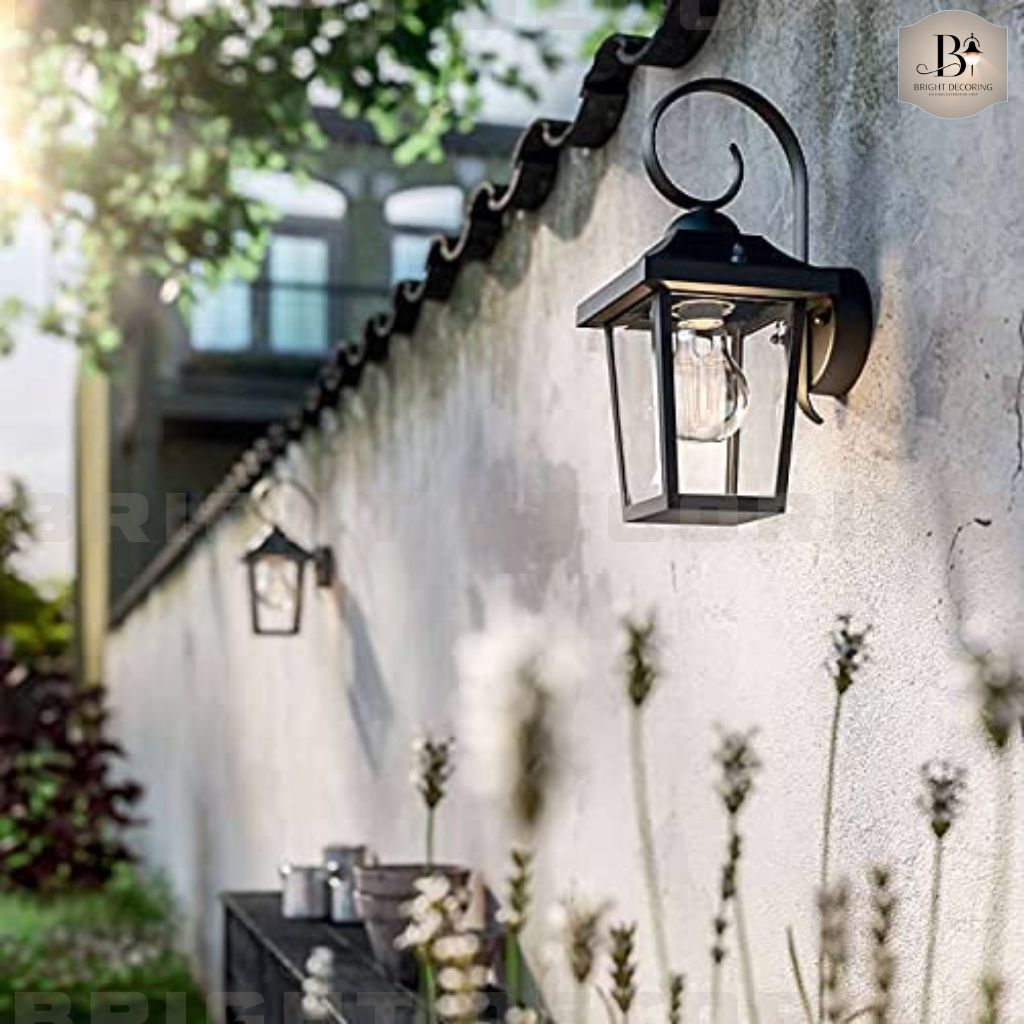 Buzzard myGarden - Black Outdoor Wall Lamp