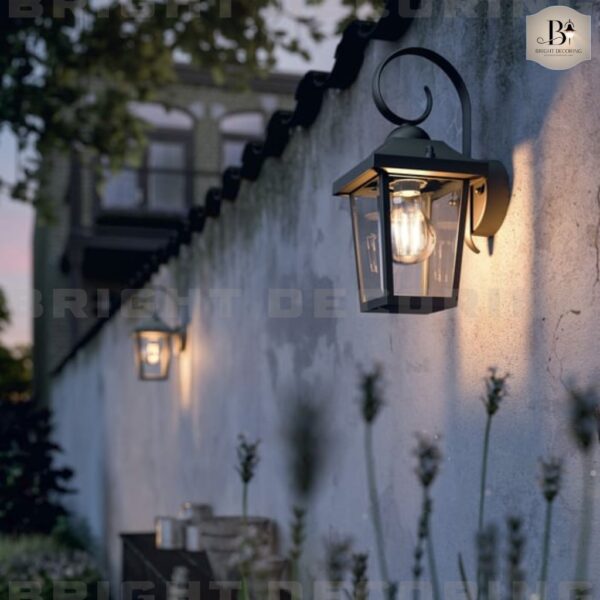 Buzzard myGarden - Black Outdoor Wall Lamp